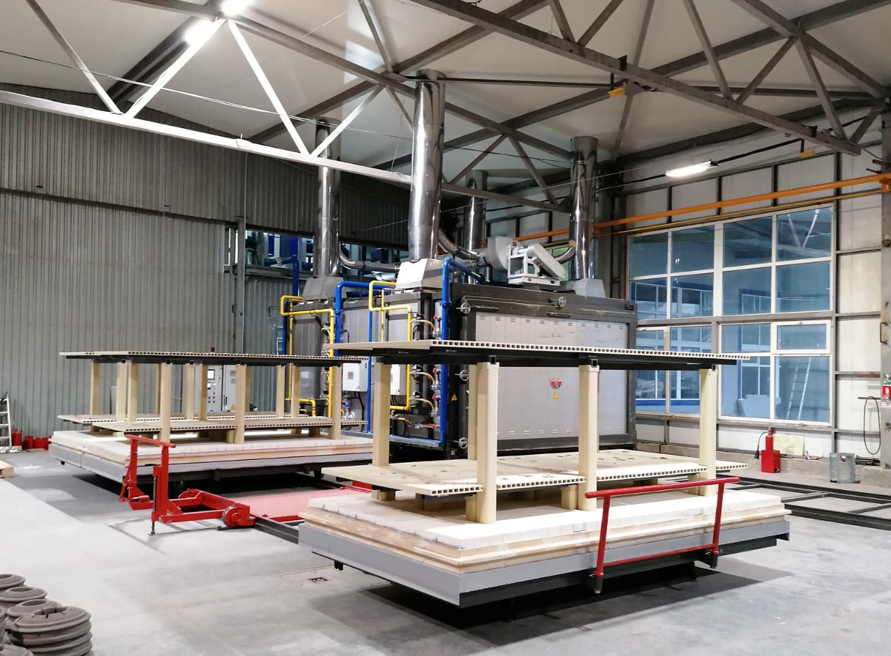 Forno industriale per Removable trolley furnace | Pagnotta Termomeccanica