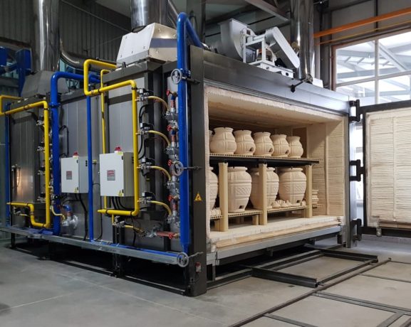 Removable trolley furnace | Pagnotta Termomeccanica